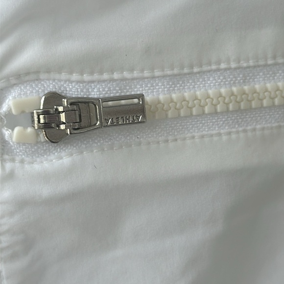 Athleta Womens Pants White Nylon Parachute Cargo Jogger Pull On Bottoms Size 0P - Picture 4 of 7